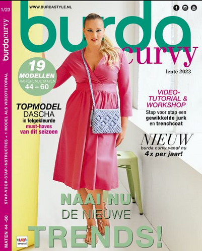 Burda Curvy magazine Lente 2023